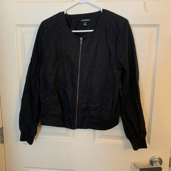 Black bomber jacket - Picture 2 of 4